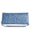 Borse STUDIO CREAZIONI | Pochette Turchese In Glitter Made In Italy