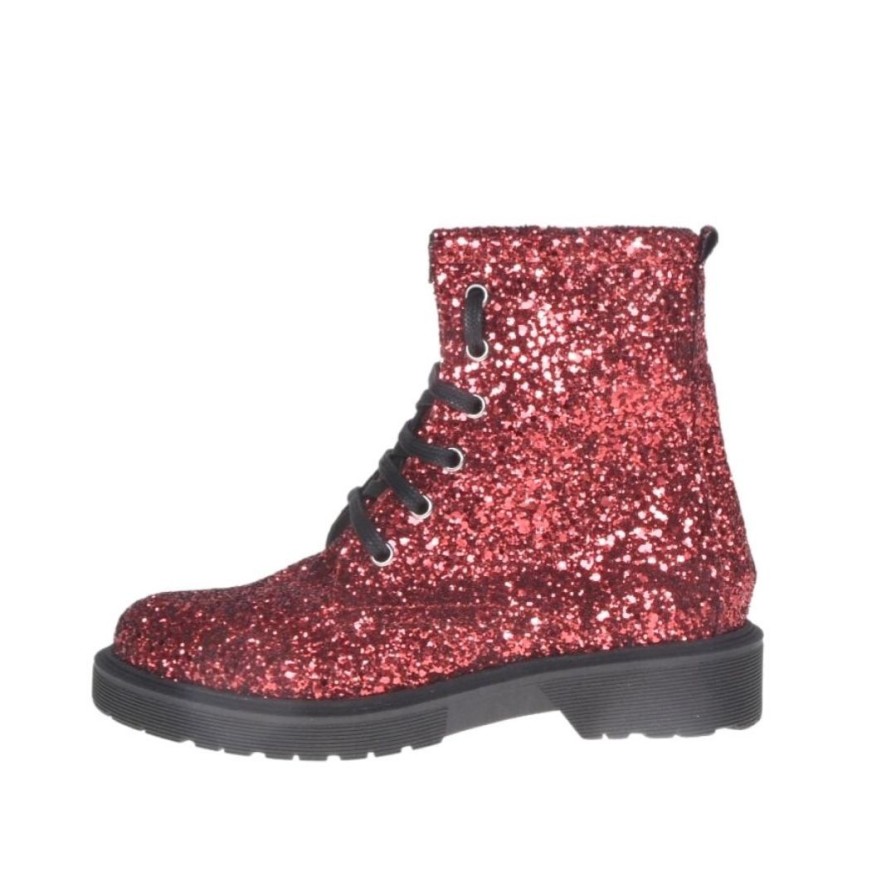 Autunno Inverno STUDIO CREAZIONI | Anfibi In Glitter Rosso