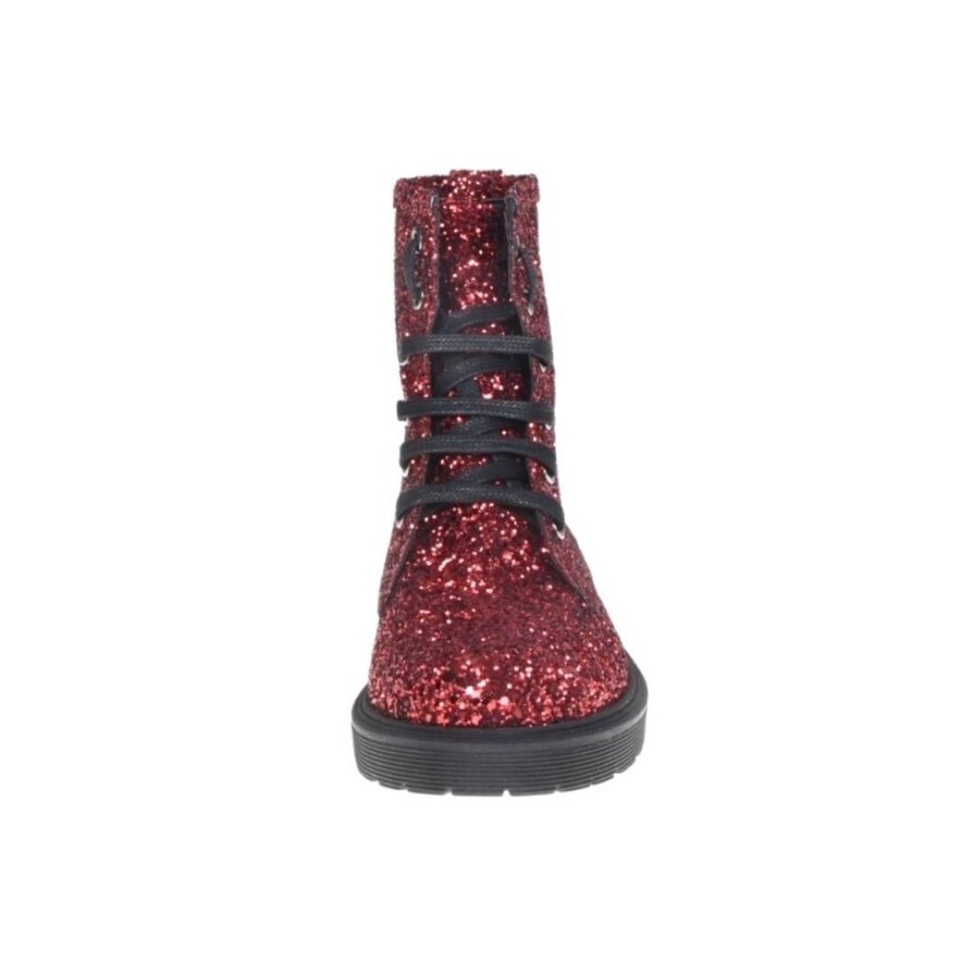 Autunno Inverno STUDIO CREAZIONI | Anfibi In Glitter Rosso